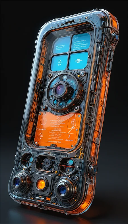 (in ARTIST style:1.4), (masterpiece:1.7), properly positioned, straight,  glow neon, neon, hyperrealism, glossy, shinny, clear image, accurate picture, clear picture, precise image, focused image, 
View of buggy vehicle (science fiction texture, science fiction skin, science fiction, someplastic, no humans, black background, simple background, phone, still life, cable, screen, cellphone, english text, old style, old phone, device, wearable item, Frontal View,  (transparent:2), transparent skin, transparent texture),orange color,
(masterpiece:1.8), (highest detailed:1.8), (angle:1.8), perfectly lighted, (contrast), (saturated), (((sharp focus))),
(hyperdetailed:1.3), (intricate details:1.2), (Refined details:1.3), (best quality:1.5), highly detailed textures, vibrant colors,
 (ultra sharp focus:1.8), (detailed skin:1.8), (detailed windows:1.8), (thin lines:1.8), (best quality:1.8),
<lora:Apparatus_-_Traction_City_Walkers_Vehicles:0.7>,