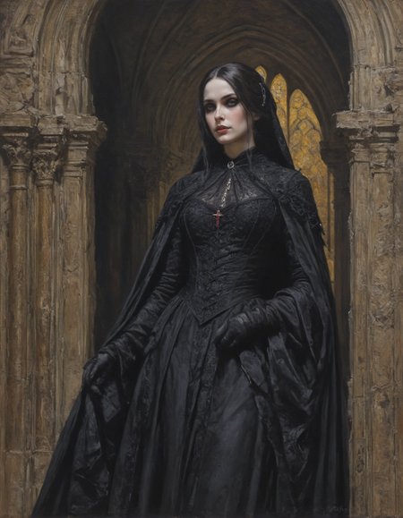 by Mort Kunstler,  (gothic but extremely beautiful:1.4), (masterpiece, best quality:1.4) , in the style of nicola samori, looking at viewer
<lora:epi_noiseoffset2:0.5> <lora:add-detail-xl:1> <lora:xl_more_art-full_v1:0.5>  <lora:NicolaSamori:0.7>