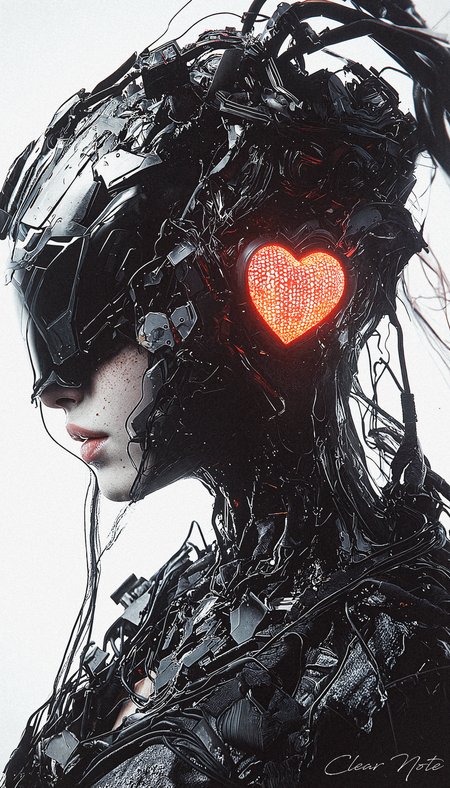 Bound in wires, a heart still glows,
A spark of love where darkness flows.
Metal and soul, a fragile weave,
In steel's embrace, dreams still believe.