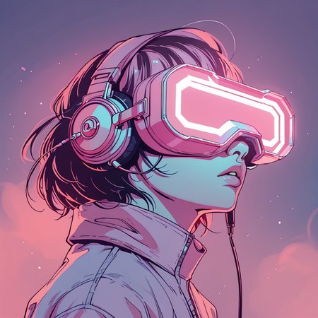 score_9,score_8_up,score_7_up, ,score_6_up,score_5_up,,score_4_up,  <lora:retro-neon-style:0.8>,
retro_neon,1girl, solo, headphones, head-mounted display, parted lips, from side, goggles,