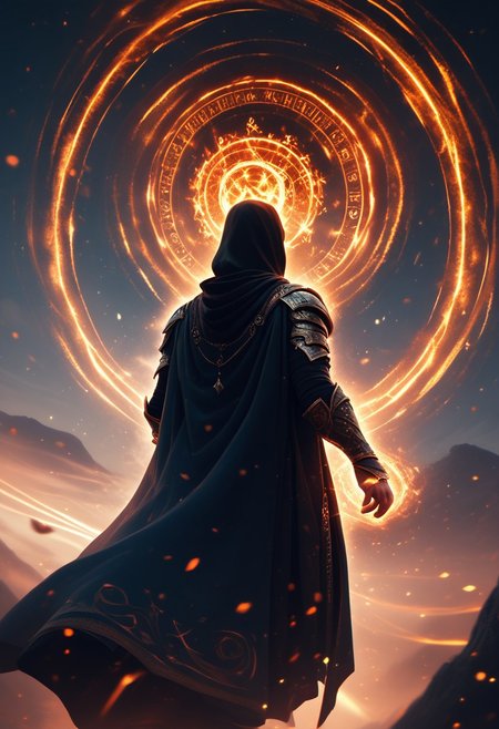 score_9,score_8_up,score_7_up, golden ring floating in the air, glowing runes on the ring, glowing symbols, glowing aura, magical ring, magic, fantasy scene