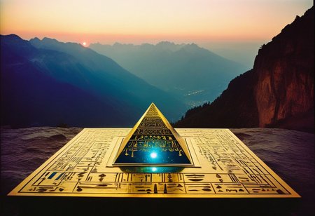 ()Hyoer Realistic:2.0)Polaroid picture of 
BREAK
A futuristic, neon-lit table, adorned with ancient Egyptian hieroglyphics and symbols. The album cover, designed by Shusei Nagaoka, features a gleaming, metallic pyramid at its center, surrounded by swirling patterns of gold and lapis lazuli. The band's name, Earth, Wind & Fire, is emblazoned in bold, futuristic letters, while the album title, 'Kemetic Odyssey,' is written in hieroglyphics. The table's surface glows with a soft, ethereal light, as if infused with the essence of the ancient civilization. The atmosphere is one of mysticism and wonder, as if the table holds the secrets of the pharaohs
BREAK
(
()Hyoer Realistic:2.0)Polaroid picture of 
of a breathtaking sunrise over the picturesque town of Interlaken, Switzerland. (Focusing on the close up on the Beautiful Mature women, each with a voluptuous figure, Parachuting from the edge of the cliff:1.75), overlooking the city of Interlaken, Switzerland:1.55)
