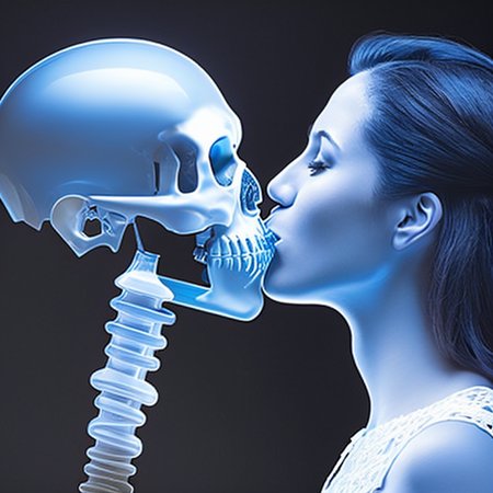 <lyco:X-ray:1.0>  X - ray kiss