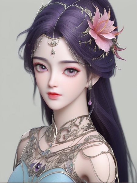 guofeng, Illustrated,1girl,black eyes,long hair,super precise depiction, (flowers),multiple colors,high definition,Rich in intricate details. 8K,illustration,crazy colors, <lora:YunXi_SDXL-000008:0.7> <lora:20240211-1707644916382:0.7>