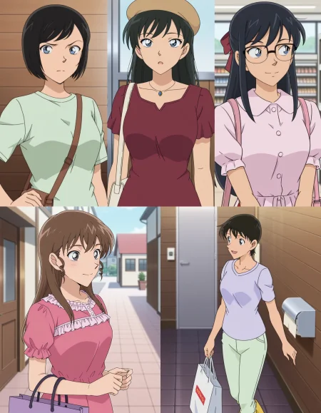名探偵コナン モブキャラクター達 C / Detective Conan Episode575&576 Mob characters C - Illustrious