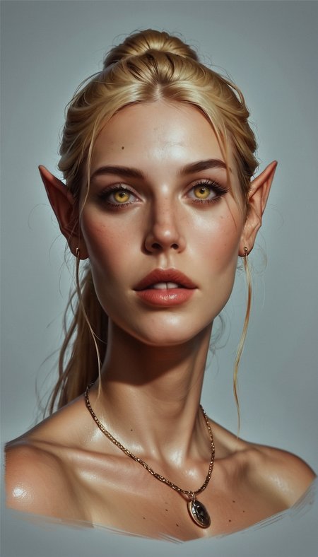 (score_9, score_8_up:1.1), score_7_up, 1girl, a gorgeous high elf mage as a pinup model in 1960's style, altmer, (yellow skin), tall and feminine, very large yellow eyes, long yellow golden hair, supermodel look with pronounced sharp cheekbones and narrow sharp long chin. Wearing a fantasy mage sorceress outfit. 1960's pinup model, 1960's pinup girl. Dynamic and playful pose, <lora:EdobESO_XL_v1.0:0.95>, high elf, skyrim altmer,  <lora:Skyrim_Project_SDXL_r1:0.5>,  <lora:1dkXLP:0.25>, <lora:Concept Art Eclipse Style LoRA_Pony XL v6:0.6> concept art, realistic,  <lora:add-detail-xl:0.3> <lora:RELSM_v1:0.4>,  <lora:SDXLHighDetail_v5:0.3> Painstaking Attention To Details,  <lora:Model_2:0.25> Beuty