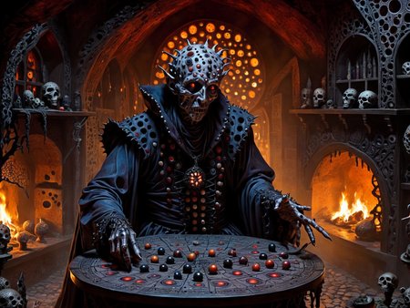 <lora:HorrorAI:.8> TrypophobiaAI  sorcerer , Highly detailed, horror setting, intricate detailed background
