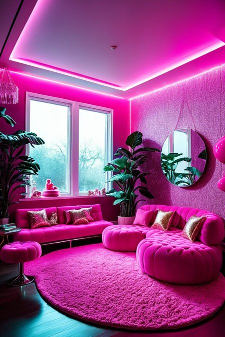 (((an enchanting playroom, with fairy lights, adorable furniture, magical decor, delightful toys))), Bold Magenta, Futuristic Glam: dynamic lighting, magenta tones, sharp focus, glamorous ambiance, futuristic elements, bold textures, vibrant look, lively atmosphere, futuristic aesthetics, capturing excitement, glamorous scenes, artistic feel, storytelling through colors, professional technique, striking visuals, futuristic concept, glamorous styling, lively environment, surreal aesthetics, captivating narratives, intricate details, futuristic landscape, editorial storytelling, vibrant glows, evoking excitement, pushing creative vision <lora:add-detail-xl:2> <lora:Cosine_freck:1>