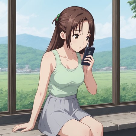 Okinaka Yurina [ Kanojo ga Yatsu ni Idakareta Hi ] v3