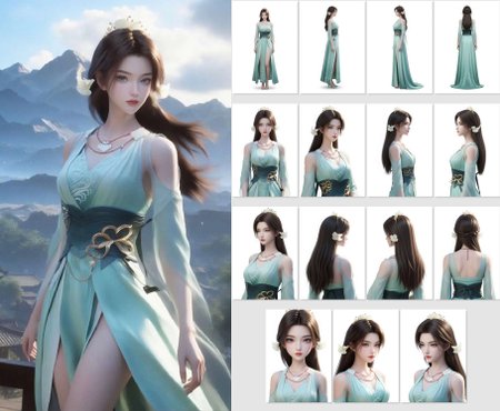Qwen Consistent Multi-Character Perspective