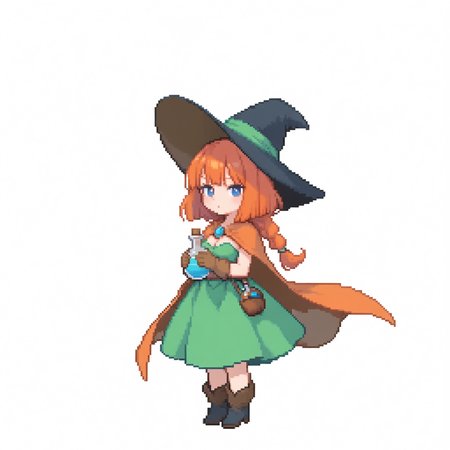 Pixel Art Sprite - Elin - Style Anima LORA