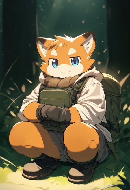 masterpiece, high score, great score, absurdres, year 2021, safe, 1boy, zuppu11 type 1, furry, cute, kemono