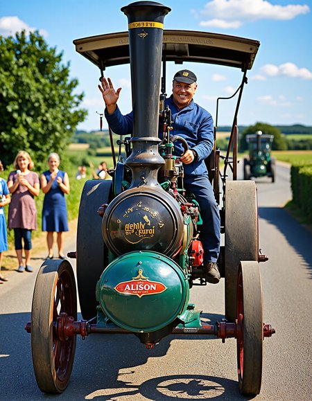 Fred Dibnah - Steeplejack, Presenter (Flux)