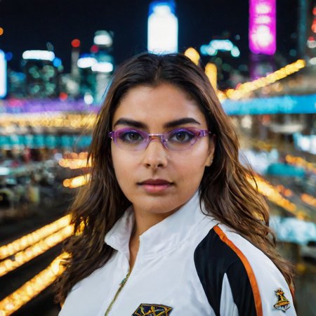 cinematic photo portrait of ohwx woman Adrita wearing a goggles. 35mm photograph, film, bokeh, professional, 16k, Insanely detailed