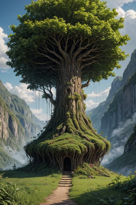 a scene from an interesting dream, secret nature  <lora:LoromXL_Druidic_Naturalism:0.6>