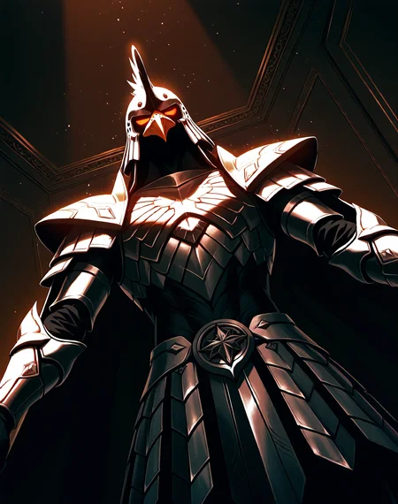 <lora:Fokka_(Zelda_2)_(Illustrious)_(AD):1> Fokka, birdmen, armor, 
male focus, intense shadows, dynamic shadows and lighting, intricate details, attention to details, gradient coloring, dutch angle, interior, 
EZRealPONYXL, zPDXL, Smooth Quality, lazynsfw,