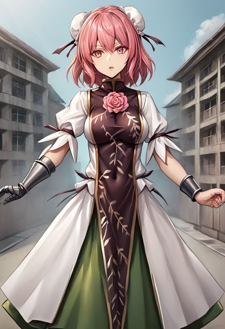 1girl, kasen, 
masterpiece, best quality, very aesthetic, absurdres,