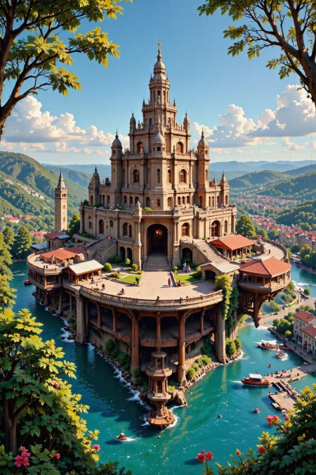 (floating city:1.3),  beautiful (Sammarinese) fantasy landscape,  noon, woman, very intricate, very detailed, sharp, colorful, <lora:Hand v2:1> <lora:Anti-Blur:1> <lora:Insane Detail Slider:0.5>  <lora:Flux.1_Turbo_Detailer:0.6>  <lora:flux photo transparent beta:0.8> <lora:flux.1_lora_flyway_Epic-detail_v2:0.6> <lora:Painterly01b_CE_FLUX_AIT:0.8> pntrlyCE_style, <lora:FluxMythP0rtr4itStyle:0.8> mythp0rt