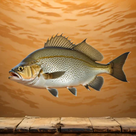 (single fish showcase) <lora:60_fish_showcase:1.1>
Tan background,
high quality, professional, highres, amazing, dramatic,
(Old western saloon and cowboys:0.5),