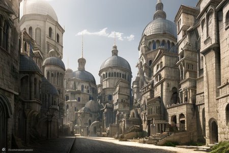 (masterpiece:1.2), (best quality,:1.2), 8k, HDR, ultra detailed, ((photorealistic)), professional light, cinematic lighting, fashion photography, ambient lighting, atmospheric effects, Numenor, a big medieval fantasy city, <lora:Numenor-10:1>, epiCPhoto