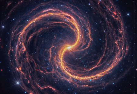 a giant black hole glowing in the depths of space with several planets out of range, the black hole has multiple bright colors of light being pulled into it's access point, light is revealed to be coming from the darkness, the stars in space are in many colors and glow throughout the galaxy while also ranging in size, nebulas are also visible and can be seen throughout space. the swirl of the black hole remains bright and adds some light to space which is already dark void with only the stars as well as the black hole to give it light, nebula, no_humans, colorful, 1 black hole, cosmos, stars, black hole, 