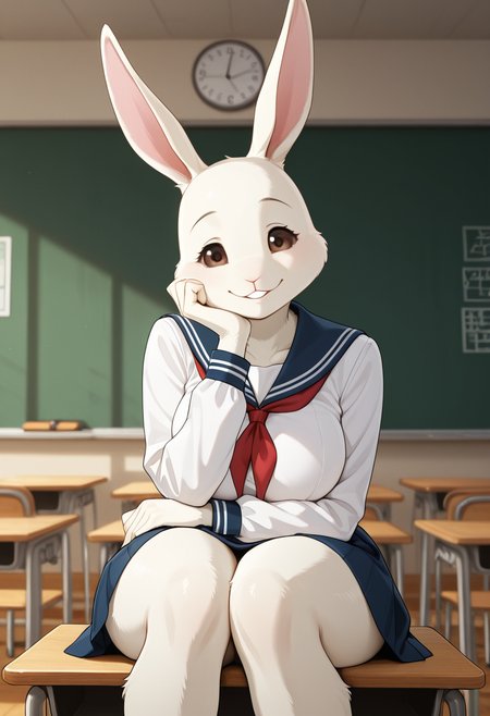 Anthro Furry: Haru (Beastars)