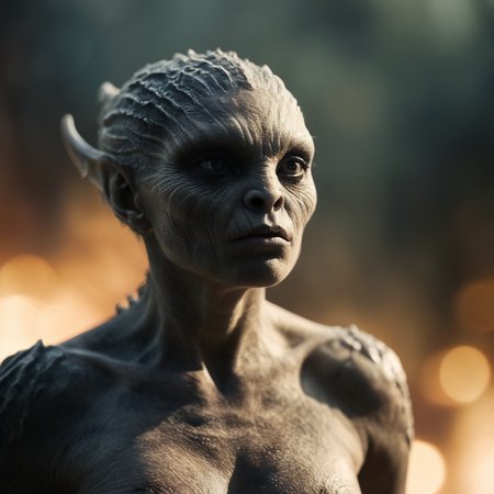 cinematic film still of  <lora:add-detail-xl:1>0
<lora:detailed:0.3>
<lora:perfection style:0.3>
<lora:xl_more_art-full_v1:0.3>
 <lora:halo style:0.9>
a naked creature monster with nipples female, shallow depth of field, vignette, highly detailed, high budget, bokeh, cinemascope, moody, epic, gorgeous, film grain, grainy