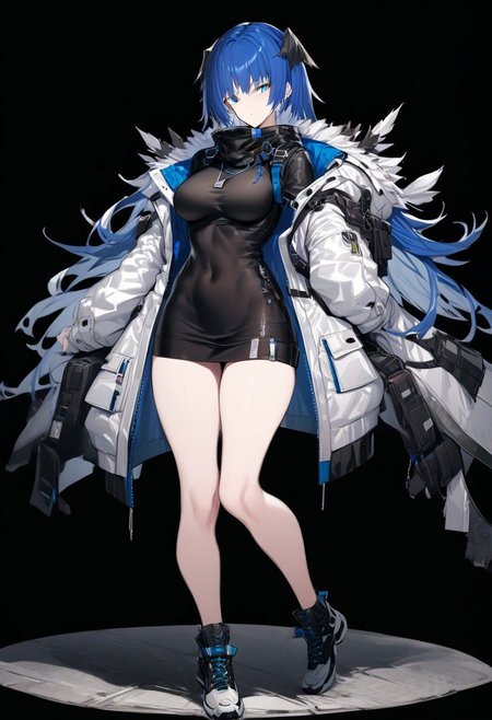 masterpiece, best quality, ultra-detailed, beautiful, nai3, 1girl, solo, full_body, tachi-e, 
mostima_\(arknights\),