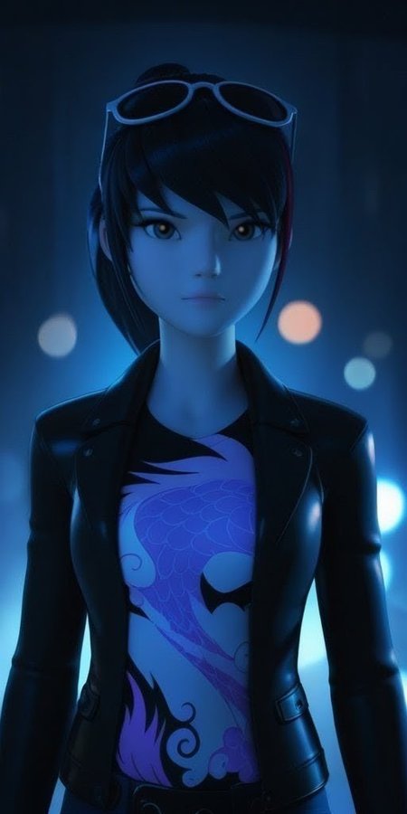 Fei Wu, Ladybug, Miraculous. Different models and attires.