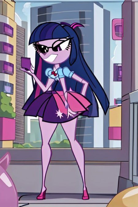 Twilight Sparkle Giantess inflatable phonescreenrecording