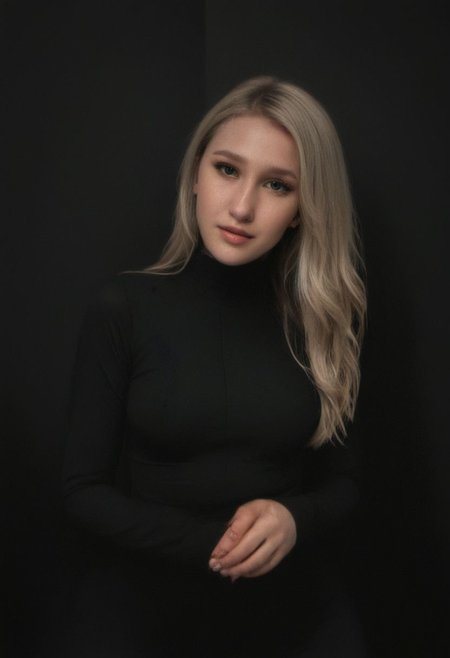 1girl, a 30 year old gorgeous woman, milfpeaches, detailed skin face and eyes ,very intricate, natural lighting , at bar in nightclub, dark room, skin pores, smoke, relax, diffused light, elegant coat, chair, blazer, jeans, makeup, heart-shaped lips, high-heels, laced bra, shy corner smile, black shirt button-up, ((very long hair)), low contrast, natural face, blonde hair, cerulean eyes, dark circles under eyes, smile, natural breast, round breasts, sexy and curvy body, sitting on counter, crossed legs, long curvy legs, focus eyes,( wavy hair), reading glasses, from below,