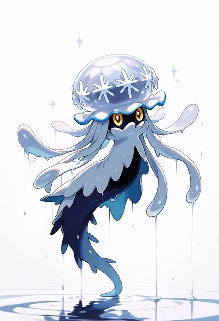 (masterpiece, best quality, high quality, highres), very awa, highres, absurdres,
pokemon, pokemon \(species\), (no humans:1.1), (solo:1.2), full body,
(Nihilego:0.5), (Galvantula:0.5),
simple white background,