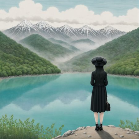 by Amy Earles and Hikari Shimodain the style of Leiji Matsumoto, landscape, digital oil pastel on canvas<lora:oil_pastel:1.00> of a kodak motion picture film <lora:kodak:1.00>  <lora:more_art:0.60>