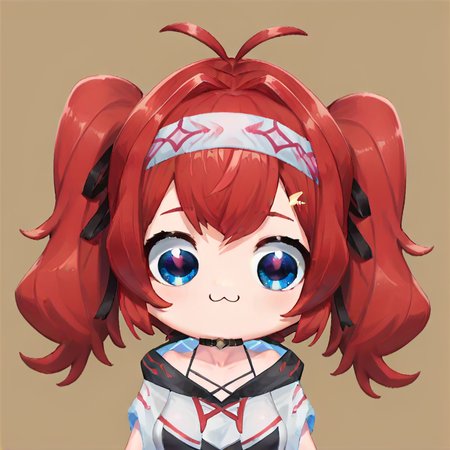 score_9, score_8_up, score_7_up, BREAK,
1girl, chibidokistyle, <lora:chibidokistyle-000004:1>
hilda, chibi, simple background, virtual youtuber, red hair, solo, blue eyes,headband, twintails <lora:hildaponyxl:0.8>