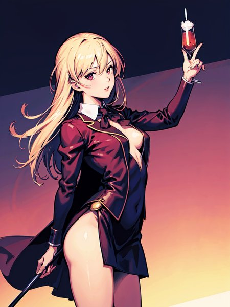 high_resolution,best quality,detailed background,girl,magician, bar,