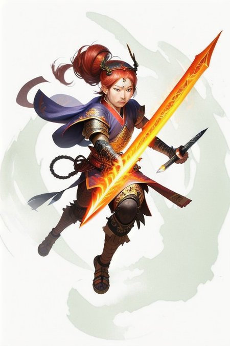 Tangdao - A type of single-edged sword used by the Tang Dynasty armies in the 9th century, Realistic looking weapon, MagicItem_v1,