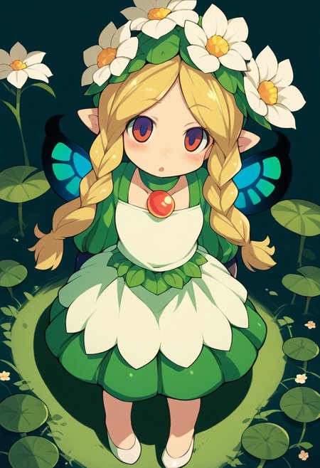 (zPDXL3),
(zPDXLxxx),
simple background, 
1girl (mercedes) <lora:mercedes-PD-1.0:1>, 
mercedes, 
flowers, 
thoughtful, 
cute, 
lily pad, 
from above,