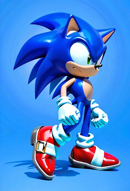Dreamcast Sonic (Sonic The Hedgehog)