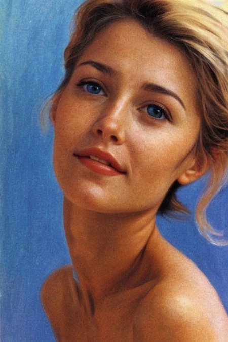 beautiful woman Classic High-Key Portrait: Bright, evenly lit portraits on the subject's face.