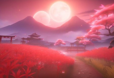 (welost), score_9,score_8_up,score_7_up,score_6_up, (niohxlguardiansprt),, 
scenery, field of Lycoris radiata