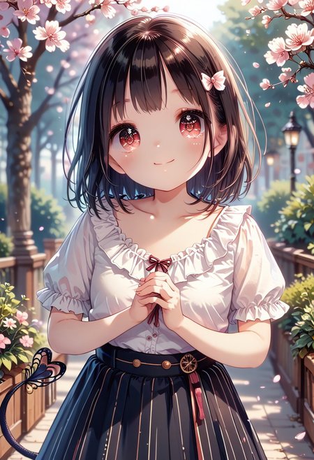 score_9, score_8_up, score_7_up, 1girl, ChiguchiMP, masterpiece, best quality, ultra high res, smiling, happy, (detailed eyes:1.2), Highest quality, outstanding details, super high resolution, (fidelity: 1.4), the best illustration, favor details, highly condensed 1girl, with a delicate and beautiful face, delicate collarbone, high-quality fishtail skirt, shyness