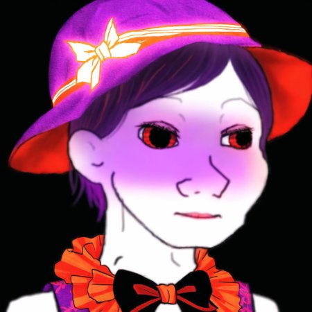 <lora:vojacmeme:1.2>, vojac,  soy boy, 

1girl, bow, dress, female focus, frills, hat, lightning, purple hair, red eyes, ribbon, shawl, short hair, solo