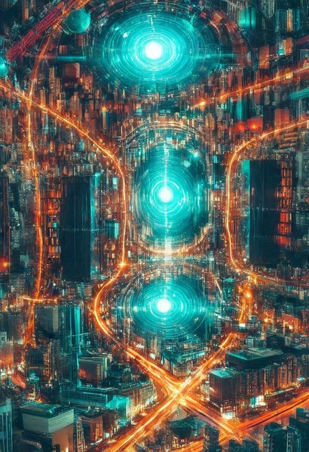 double exposure of opera diva Hatsune Miku with long floating aqua twintails singing high note merging with a printed circuit board of Yamaha electronics chip processor, <lora:DoubleExposure:1>, (head:1.8), <lora:The Phantom of the Opera style:1.5> The Phantom of the Opera style, <lora:loraeyesxl:0.4>
