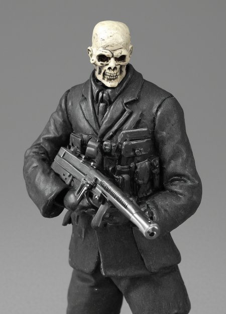 Roland the Headless Thompson Gunner, headless man holding a tmmygn submachine gun
 <lora:Thompson_Submachine_Gun_-_1928_SDXL:0.8>