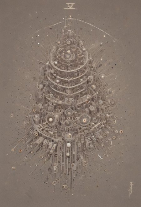 a drawing of Lunar Anubis, cat performing alchemy of etheral symbol quintessence, (one hand raised showing the eye of chemigram:1.1 eye of hamesh (with rays coming out of it), OverallDetail forging cluster astral keys.<lora:UFO_Alchemy_sdxl:1.0>, tetrahedal trees ((revelation of method,PStyl3 )<lora:Maximalist_Drawing_BW:0.2>), (map QuinnMora, HaroldFiskMeander background:1.4), framesmade of checkerboard layer, , no human, ((sigil of pyramid, sigil of great power, frames cube FancyTurning:1.5), (three planes) X Y Z in occult space