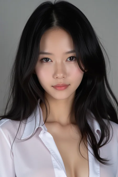 Virtual Asian Female Character
