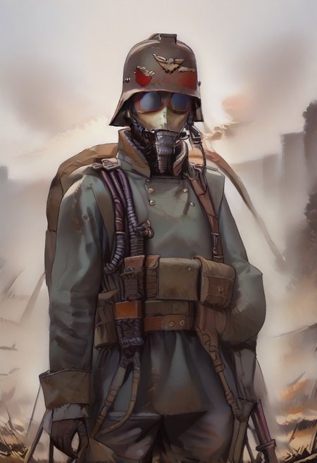 dkok, mask, eyeless, mossastyle, aiming rifle, dkok uniform, FN FAL Rifle,