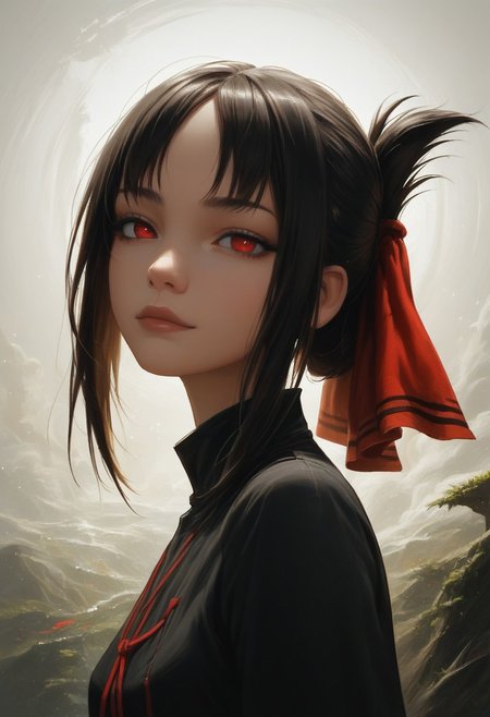 BREAK, (best quality:1.2),beautiful,perfect eyes,perfect face,1girl, masterpiece, best quality, 1girl, solo, <lora:Sotchosis-000018:0.7>, <lyco:GoodHands-beta2:1.0>(masterpiece:1.4), score_9, score_8_up, score_7_up, high detailed, high quality, masterpiece, quality highlights, 8k details, detailed background, source_anime, dynamic view, (ultra detailed), dynamic Pose 
BREAK, best quality,highly detailed,masterpiece,ultra-detailed,solo,1girl,white background,delicate eyes,shuuchiin_academy_uniform, shinomiya_kaguya, red_ribbon,black_hair,folded_ponytail, hair_ribbon,deep red eyes,bangs,black_dress,eyebrows_visible_through_hair, sidelocks,bare forehead,expressionless, sitting, caustics,
Break,fantasy world, nature, scenery, lens flare, smug, 
(masterpiece:1.2), (best quality:1.2), (very aesthetic:1.2), (absurdres:1.2), (detailed background), newest, (cinematic shadows, deep shadows:1.4), (fullbody view), (cowboy shot:1.2) , side view 
BREAK, (Background: indoor scenery), no humans, anime style
