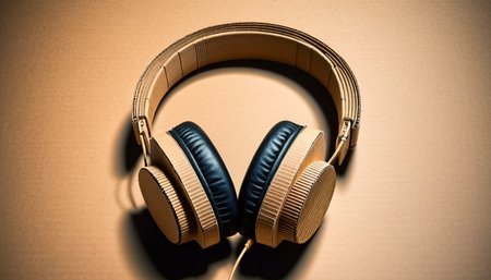 <lora:CardboardStyleXL:1>CardboardStyle Headphones, made from (textured:0.7) cardboard, simple, basic, corrugated, hand-crafted, in location: magnetic storm, <lora:add-detail-xl:0.5>