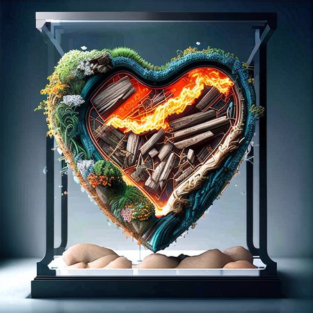a heart made of ice in HeartArt style, micro-details, super detailed,  photorealism, photorealistic, kc32, photorealistic heart made of ice in HeartArt style, very detailed, scifi case, kc32, heart made of ice in HeartArt style, very detailed, scifi transparent case, kc32, art by midjourney, ((HeartArt)) inside kc32,
, a gorgeous hulking beast of a woman with very long hip-length blonde hair, happy sunny day, wearing a cut-off white top and red dirt cut-off shorts standing by the water, beach tennis, modern architecture, in the style of artgerm and moebius and annie liebovitz, marvel comics, photorealistic, highly detailed, trending on artstation, Gediminas Pranckevicius